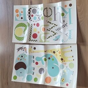 *3/$15* MiGi Wall Decals Kids Safari Alphabet